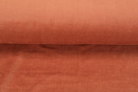 Feincord Jersey rostbraun 1