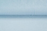 Feincord Jersey pastell blau