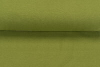 Bündchenstoff armee grün