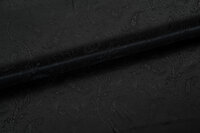 Futterstoff Jacquard Paisley VO70 schwarz