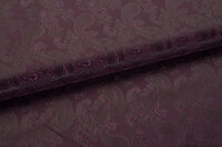 Futterstoff Jacquard Paisley VO53 dunkellila
