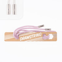 Hoodiekordel mit endstücken hell altrosa