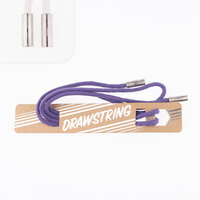 Hoodiekordel mit endstücken hellviolett