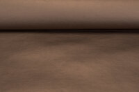 Lederimitat metallic braun