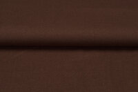 Viskose Leinen dunkelbraun