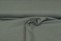 Baumwoll Leinen grün-grau