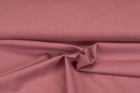 Baumwoll Leinen altrosa