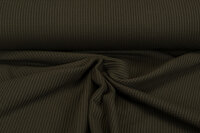 Waffelstrick Jersey armeegrün