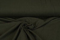 Waffelstrick Jersey camouflage grün