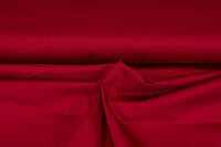 Baumwoll Stretch mittelrot