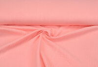 Baumwoll Musselin uni lachsrosa
