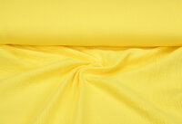 Baumwoll Musselin uni leuchtend gelb