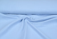 Baumwoll Musselin uni baby blau