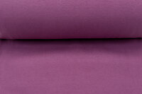 Bündchenstoff pastell dunkelrosa
