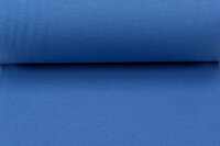 Bündchenstoff metalblau