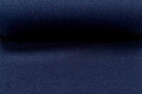 Bündchenstoff dunkelblau