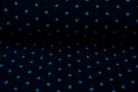 Boiled wool fluffy small dots petrol-hellpetrol