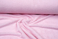 Frottee stoff hellrosa