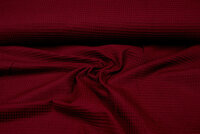 Waffeltuch fein dunkelrot