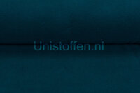 Baumwolle Fleece petrol