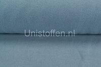 Baumwolle Fleece metal blau