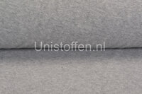 Baumwolle Fleece hellgrau