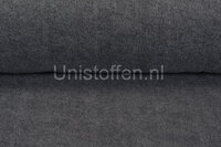 Baumwolle Fleece dunkelgrau