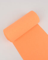 Bündchenstoff neon orange