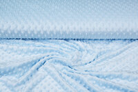 Minky fleece hellblau