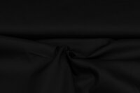 Baumwolle Popeline uni schwarz