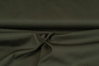 Baumwolle Popeline uni army grün
