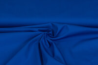 Baumwolle Popeline uni kobalt