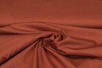 Baumwolle Popeline uni rost