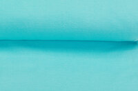Bündchenstoff hell aqua