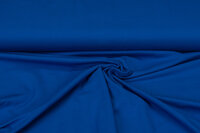 Baumwolljersey uni kobaltblau