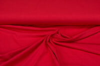 Baumwolljersey uni rot