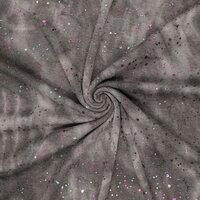 Alpenfleece Tie Dye Dropps dunkelgrau