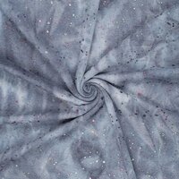 Alpenfleece Tie Dye Dropps jeansblau