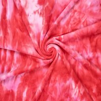 Alpenfleece Tie Dye rot-pink