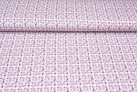 Baumwolljersey bedruckt fantasy altrosa