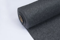 Filz 2mm dunkelgrau meliert