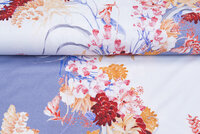 Viskosejersey bedruckt PANEL multicolor flower