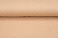 Baumwoll Musselin bedruckt bedrukt Foil Drops dunkelbeige-gold