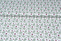 Baumwoll Popeline Bedruckt little bears grün