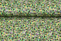 Viskose Jersey bedruckt camo watercolor pique grün