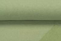 Sweat meliert White Yarn pastell grün