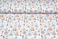 Baumwolljersey digital bedruckt bedrukt ocean life 1