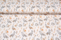 Baumwolljersey digital bedruckt bedrukt pheasant