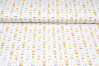 Baumwolljersey digital bedruckt bedrukt little sweet rabbit