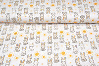 Baumwolljersey digital bedruckt bedrukt sweet rabbit